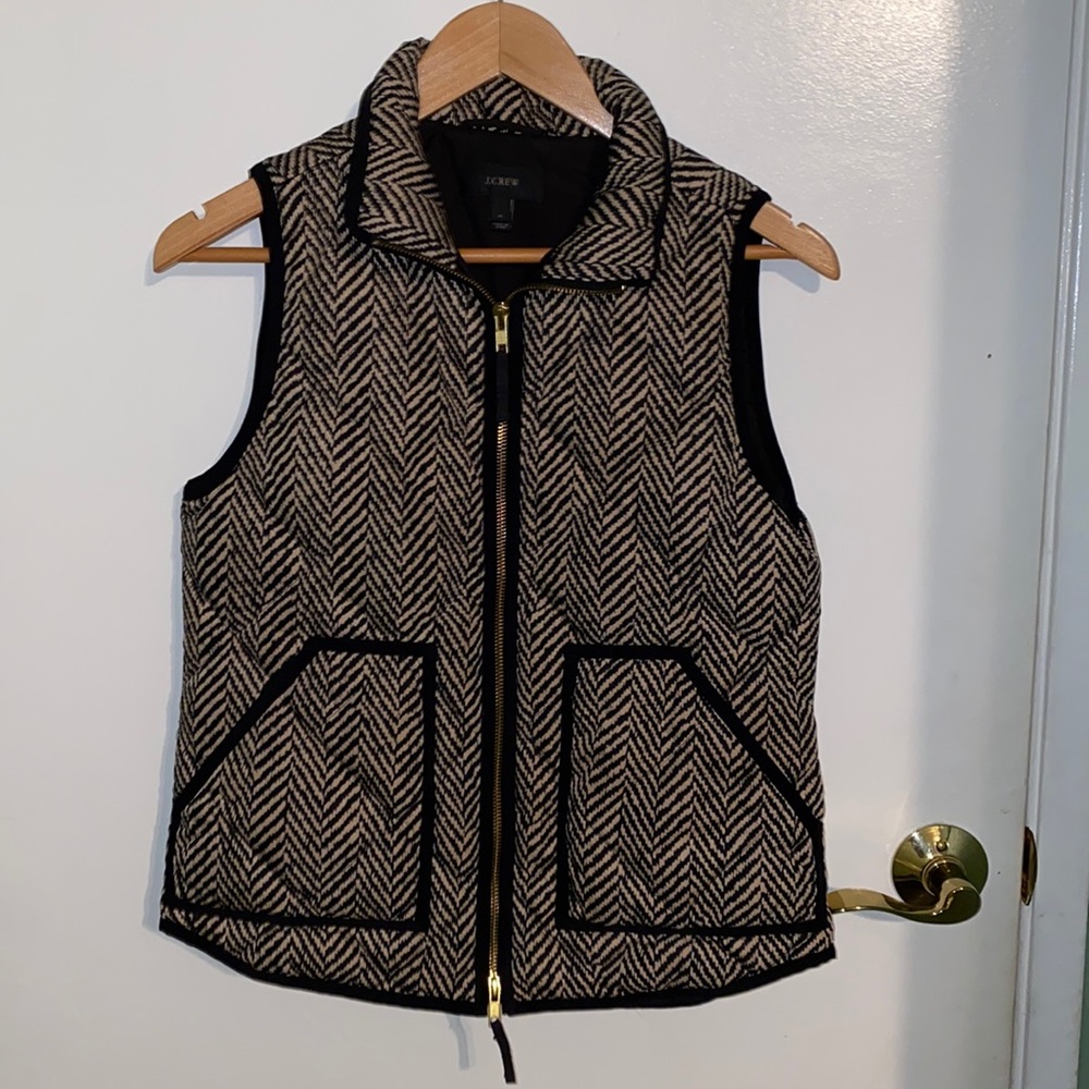 J crew puffer vest